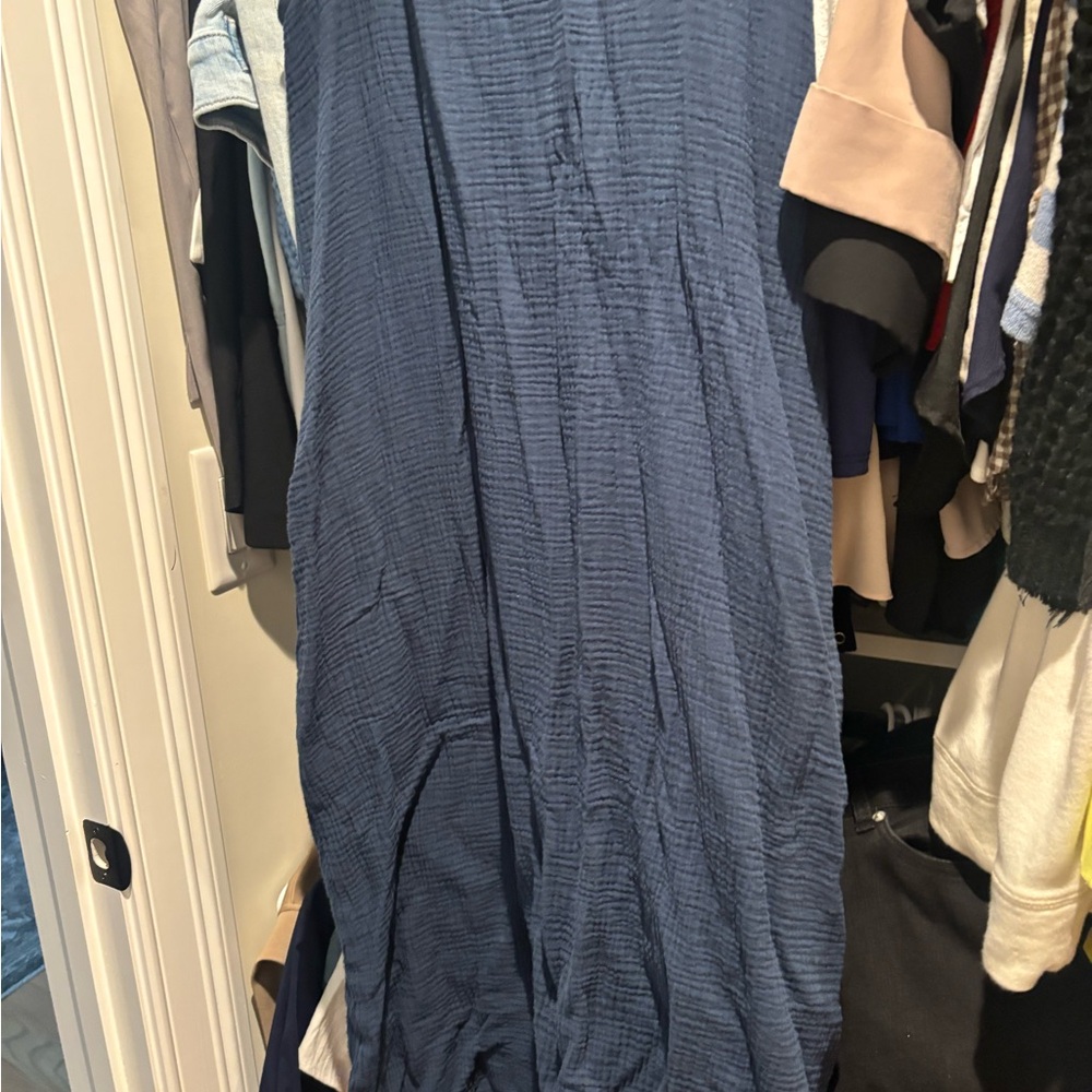 SHEIN Blue Maxi Dress
